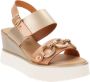 Cinzia Soft Dames Sandalen van Kunstleer met Gesp Sluiting Brown Dames - Thumbnail 2