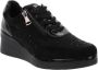 Cinzia Soft Dames Sneakers van Kunstleer Black Dames - Thumbnail 2