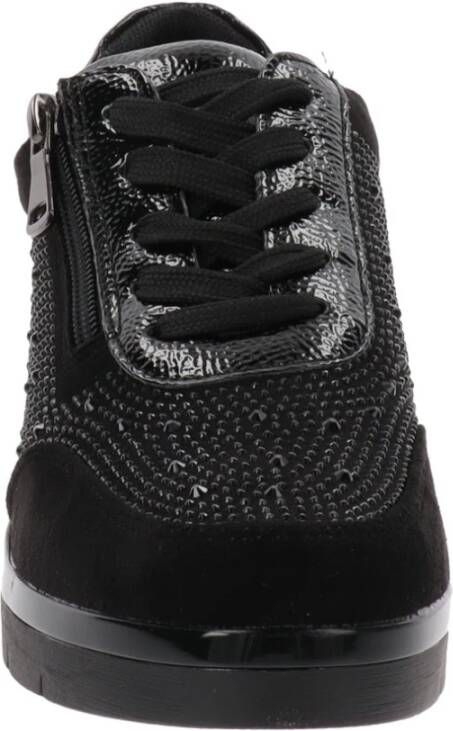 Cinzia Soft Dames Sneakers van Kunstleer Black Dames