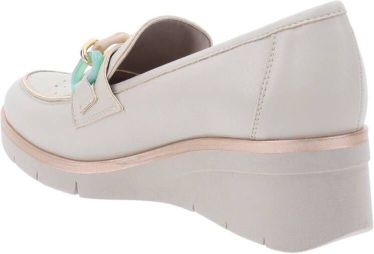 Cinzia Soft Damesloafers van Kunstleer Beige Dames