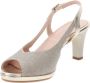 Cinzia Soft Elegante Satijnen Hoge Hakken Gray Dames - Thumbnail 4