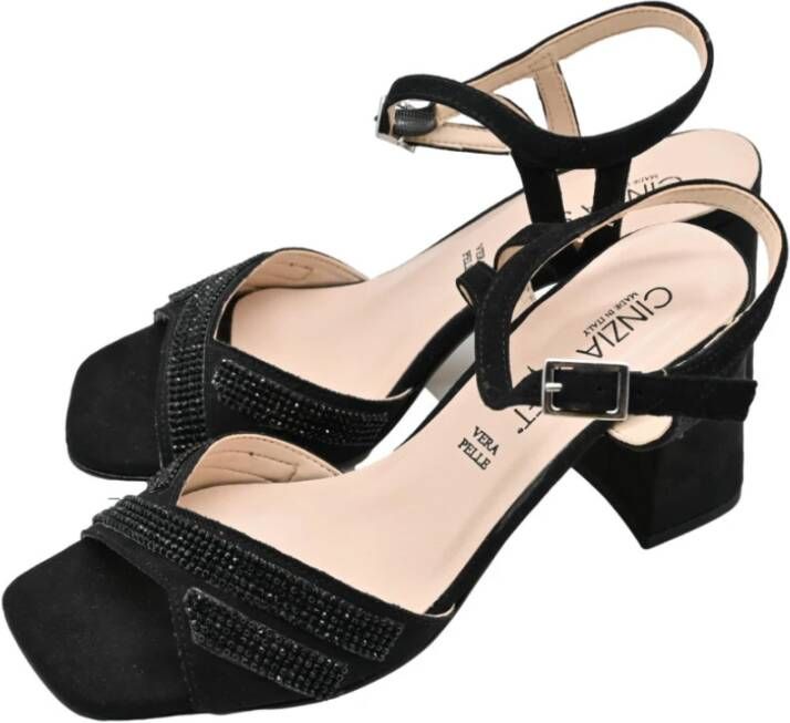 Cinzia Soft Elegante Zwarte Hakken Schoenen Black Dames