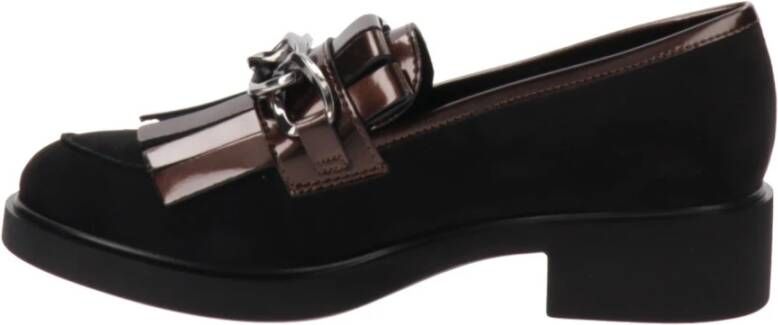 Cinzia Soft Faux Leather Loafers Comfort Stijl Black Dames