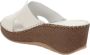 Cinzia Soft Flat Sandals White Dames - Thumbnail 6