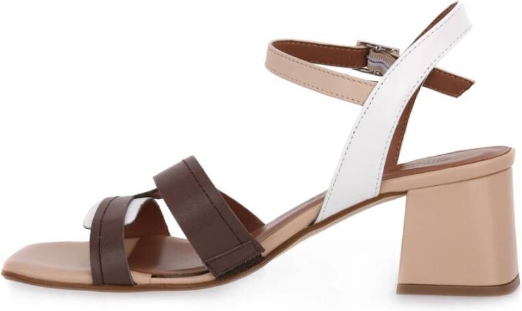 Cinzia Soft High Heel Sandals Beige Dames