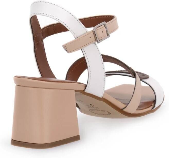 Cinzia Soft High Heel Sandals Beige Dames