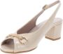 Cinzia Soft Hoge hakken van imitatieleer Beige Dames - Thumbnail 11