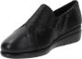 Cinzia Soft Leren Dames Loafers Stijlvol Comfort Black Dames - Thumbnail 4