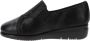 Cinzia Soft Leren Dames Loafers Stijlvol Comfort Black Dames - Thumbnail 5