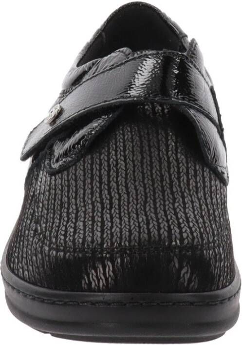 Cinzia Soft Leren Dames Sneakers Black Dames