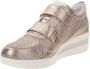 Cinzia Soft Leren Dames Sneakers Brown Dames - Thumbnail 4