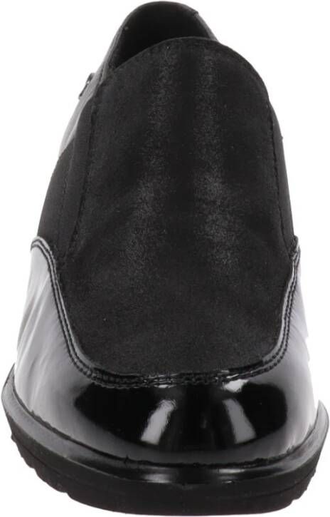 Cinzia Soft Leren Damesloafers Black Dames