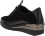 Cinzia Soft Leren Damesneakers Stijlvol Modern Black Dames - Thumbnail 6