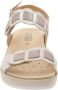 Cinzia Soft Leren Damessandalen Beige Dames - Thumbnail 4