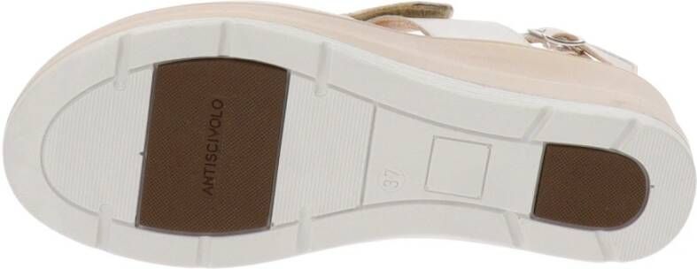 Cinzia Soft Leren Damessandalen Beige Dames