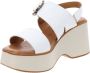 Cinzia Soft Leren Sandalen Stijlvol Comfortabel Casual Elegant White Dames - Thumbnail 4