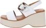 Cinzia Soft Leren Sandalen Stijlvol Comfortabel Casual Elegant White Dames - Thumbnail 6