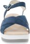 Cinzia Soft Leren Sandalen Elegant Comfortabele Stijl Blue Dames - Thumbnail 8