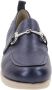 Cinzia Soft Leren Dames Mocassins Slip-On Stijl Blue Dames - Thumbnail 3