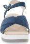 Cinzia Soft Leren Sandalen Elegant Comfortabele Stijl Blue Dames - Thumbnail 2