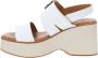 Cinzia Soft Leren Sandalen Stijlvol Comfortabel Casual Elegant White Dames - Thumbnail 12