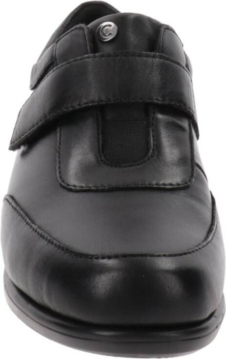 Cinzia Soft Leren Sneakers Comfort Stijl Black Dames