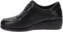 Cinzia Soft Leren Sneakers Comfort Stijl Black Dames - Thumbnail 5