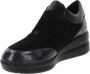 Cinzia Soft Leren Sneakers voor Vrouwen Black Dames - Thumbnail 4