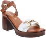 Cinzia Soft Premium hoge hak sandalen White Dames - Thumbnail 2