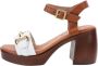 Cinzia Soft Premium hoge hak sandalen White Dames - Thumbnail 7