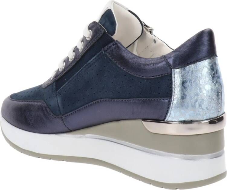 Cinzia Soft Sneakers Blue Dames