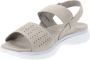 Cinzia Soft Dames Sandalen van Kunstleer Gesp Sluiting Gray Dames - Thumbnail 4