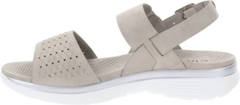 Cinzia Soft Zomer Sandalen van Kunstleer Gray Dames