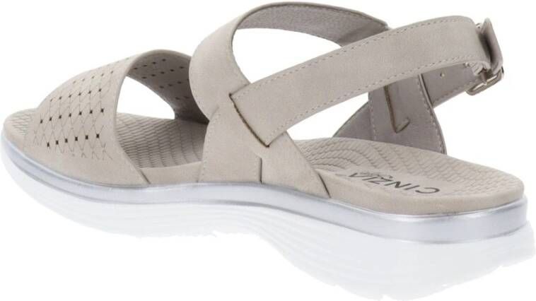 Cinzia Soft Zomer Sandalen van Kunstleer Gray Dames