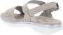 Cinzia Soft Dames Sandalen van Kunstleer Gesp Sluiting Gray Dames - Thumbnail 6