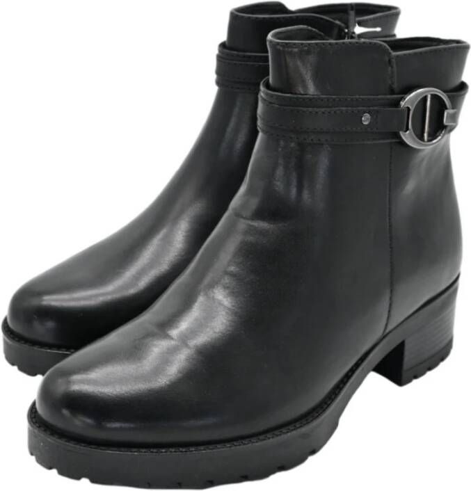 Cinzia Soft Zwarte Laarzen | Enkellaarsjes Black Dames