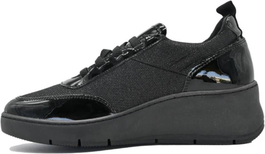 Cinzia Soft Zwarte Sneakers met Stijl Mm4893002 Black Dames