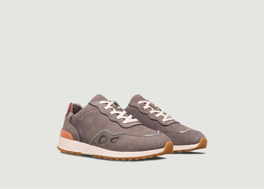 Clae Hayden Nubuck Sneakers Bruin Heren