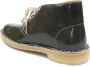 Clarks Metallic Leren Desert Boot Dames Enkellaars Grijs Dames - Thumbnail 4