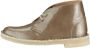 Clarks Metallic Leren Desert Boot voor Dames Green Dames - Thumbnail 16