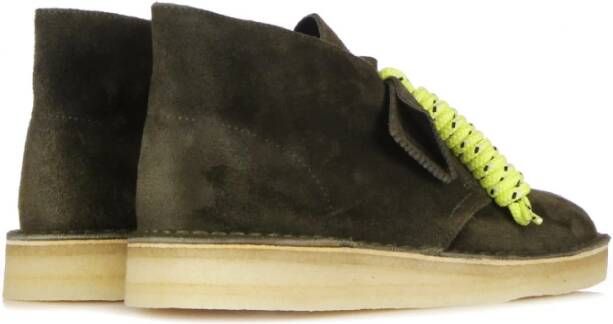 Clarks Desert Coal Outdoor Schoen voor Mannen Groen Heren