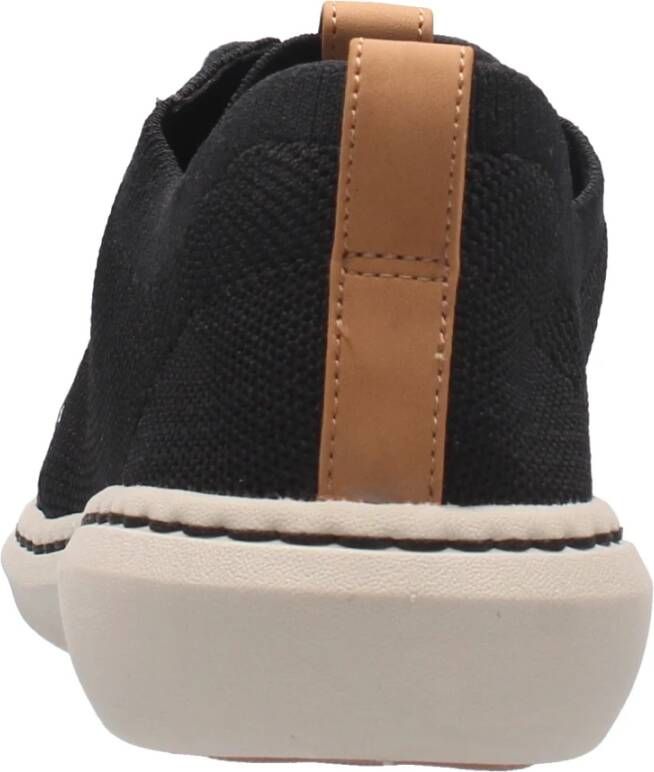 Clarks Athleisure Gebreide Sneaker Black Heren