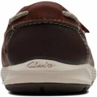 Clarks ATL Sail Go Witte Zool Veterschoen Brown Heren