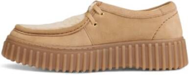 Clarks Bee Interest Damesschoenen Herfst Winter Collectie Beige Dames