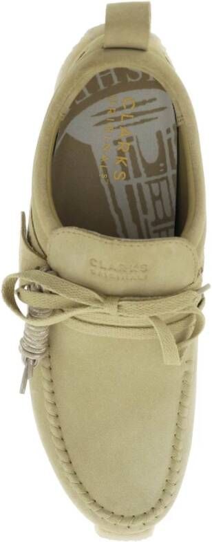 Clarks Stijlvolle Beige Sneakers Beige Heren