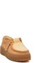 Clarks Beige Suède Enkellaars met Nepbont Detail Beige Dames - Thumbnail 2