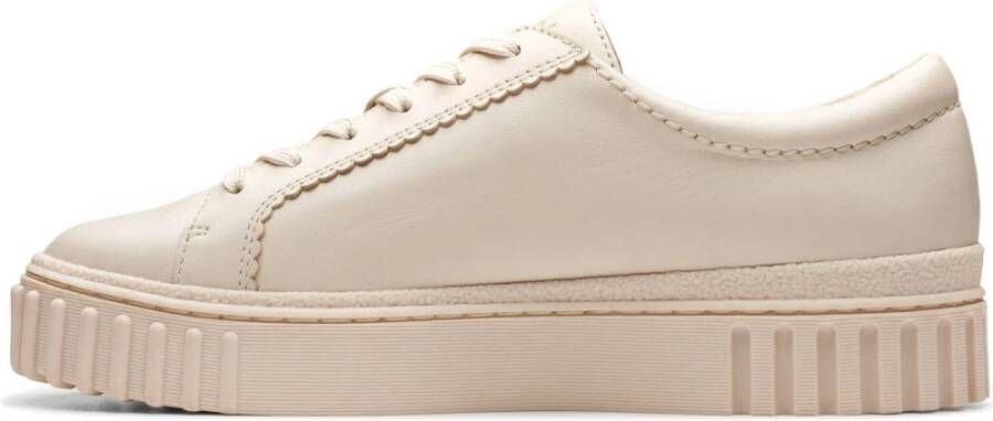 Clarks Beige Vrijetijdsloop Sneakers Beige Dames