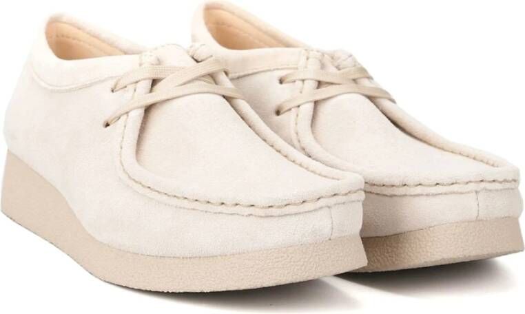 Clarks Beige Vrijetijdssneakers voor Vrouwen Beige Dames