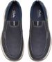 Clarks Blauwe Instap Veterschoen Blue Heren - Thumbnail 4