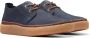 Clarks Blauwe Lage Vrijetijdssneakers Blue Heren - Thumbnail 2